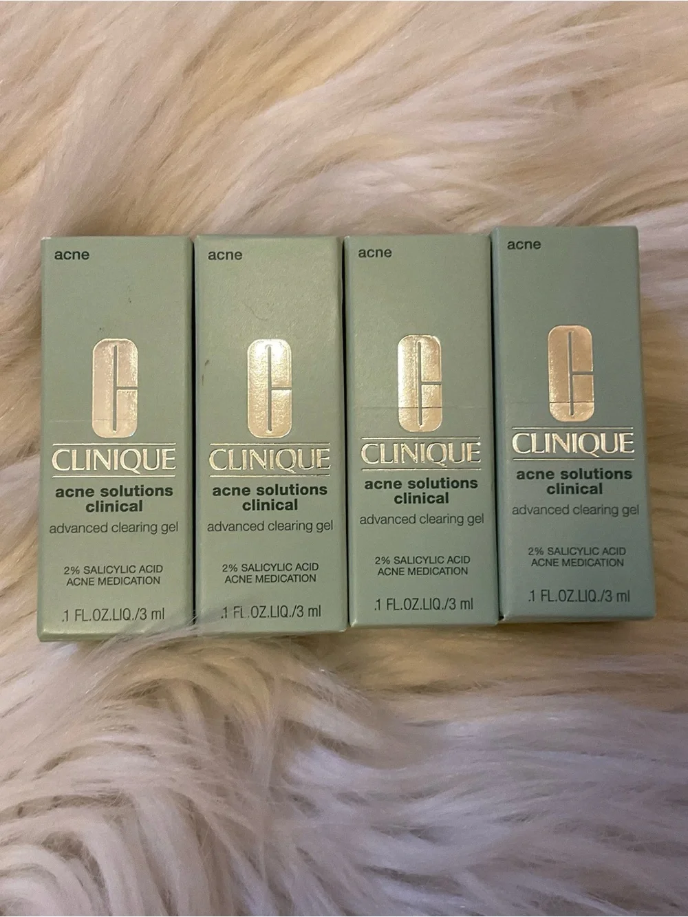 Clinical Acne Solutions Clinical Advanced Clearing Gel - New x4 Mini
